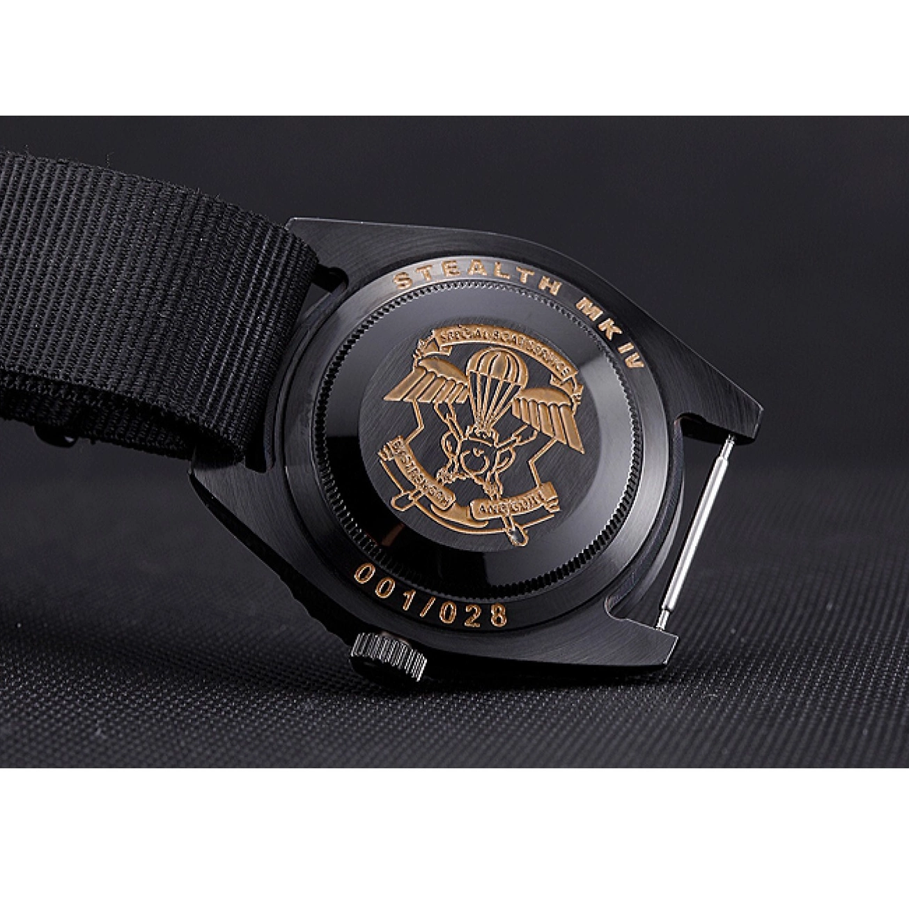 Aaa fake watches Black Stealth Rolex 621993 Submariner 0709